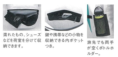 ウォータープロテクトスノーケリングリュック NEO (GB7157A)